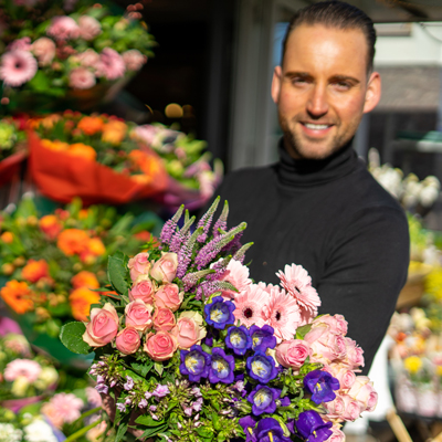 Keuze bloemist gemengde bloemen